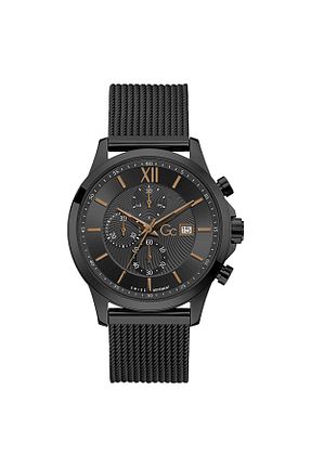 ساعت مچی مشکی مردانه 44 میلی متر Guess Collection - کد 48780834