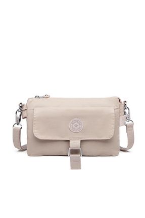 کیف پستچی بژ زنانه Smart Bags - کد 117565243