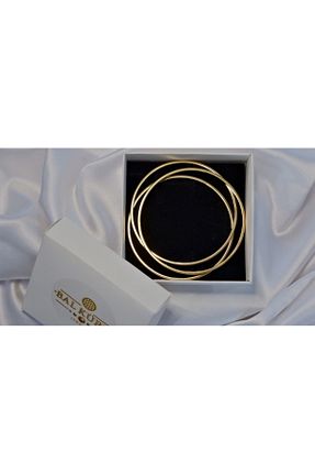 دستبند استیل (فولاد) زرد زنانه استیل (فولاد) Bal Küpü Jewelry - کد 929628481