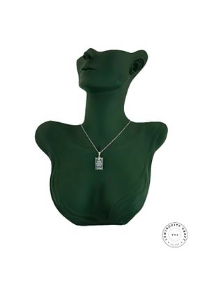 گردنبند نقره طوسی زنانه 925 عیار Luminosity Graft - کد 928306088
