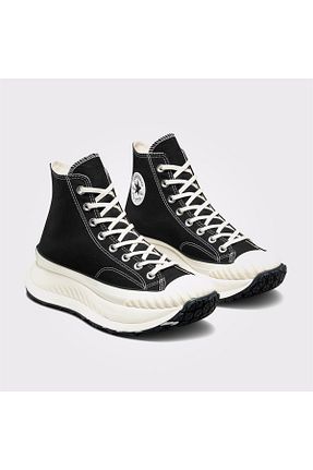 کفش اسنیکر مشکی زنانه بند دار Converse - کد 865355785