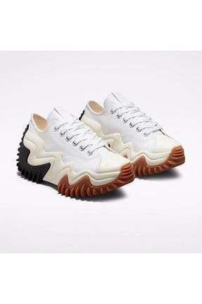 کفش اسنیکر نباتی زنانه بند دار Converse - کد 877526373