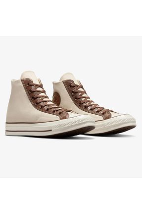 کفش اسنیکر قهوه ای زنانه بند دار Converse - کد 902062151