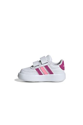 کفش پیاده روی سفید بچه گانه چرم مصنوعی adidas - کد 848795781