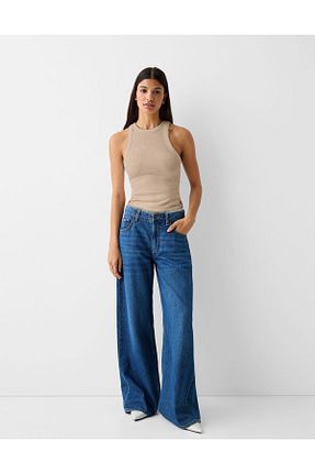 تیشرت قهوه ای زنانه اسلیم فیت The Champ Clothing - کد 822360967