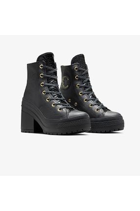کفش اسنیکر مشکی زنانه بند دار Converse - کد 879989641