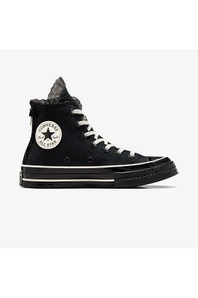 کفش اسنیکر مشکی زنانه بند دار Converse - کد 888348187