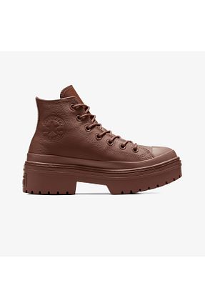 کفش اسنیکر قهوه ای زنانه بند دار Converse - کد 902022254