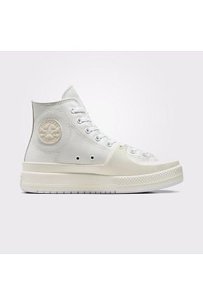 کفش اسنیکر سفید زنانه بند دار Converse - کد 865350251