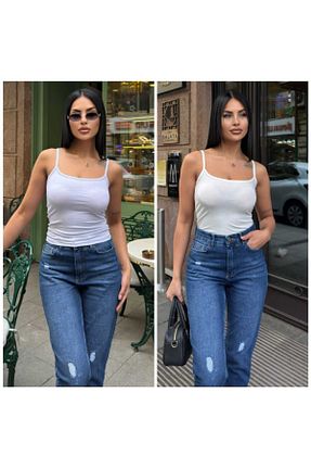 بادی نباتی زنانه یقه استخری STİLVİA - کد 929294003