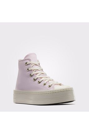 کفش اسنیکر صورتی زنانه بند دار Converse - کد 929295082