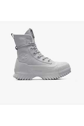بوت / نیم بوت طوسی زنانه پاشنه تخت Converse - کد 902031972