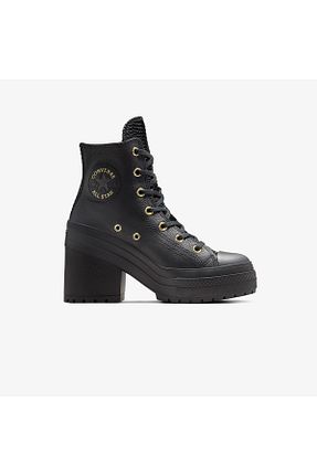 کفش اسنیکر مشکی زنانه بند دار Converse - کد 879989641