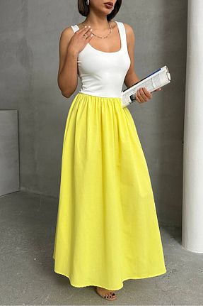 لباس زرد زنانه بافتنی Neşeli Butik - کد 929336636
