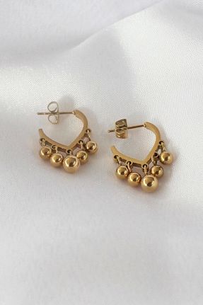گوشواره جواهر رنگی TakıDolabı - کد 929303465