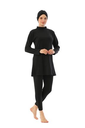 مایو حجاب مشکی زنانه ساده sorisso - کد 929567654