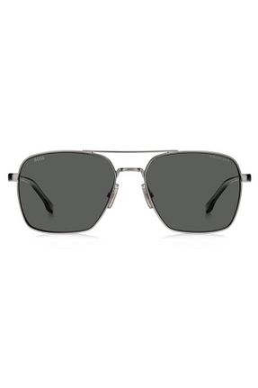 عینک آفتابی طوسی مردانه 58 Hugo Boss - کد 819178328