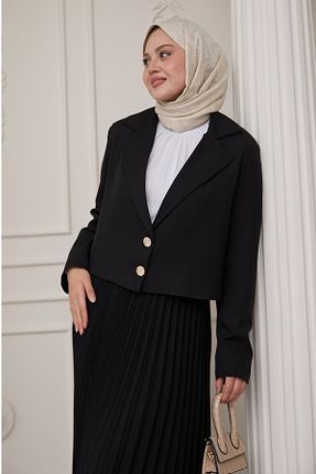 ست بالاتنه و پائین تنه حجاب مشکی زنانه رگولار InStyle - کد 929304389