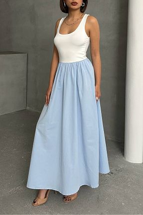 لباس آبی زنانه بافت Neşeli Butik - کد 929336653