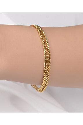 دستبند طلا طلائی زنانه 22 عیار kuyumcu nurettin - کد 809707422
