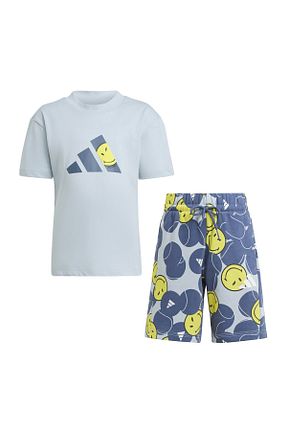تیشرت آبی بچه گانه رگولار adidas - کد 906018158