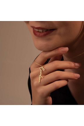 گردنبند نقره زرد زنانه 925 عیار Shimmer Show - کد 929341444