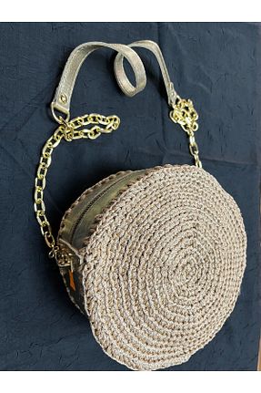 کیف دستی بژ زنانه سایز متوسط Minii Tuhafiye - کد 929342259