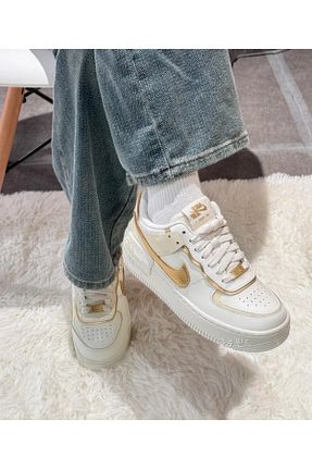 کفش اسنیکر نباتی زنانه چرم اصل Nike - کد 929571902