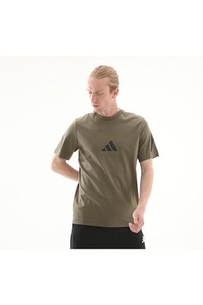 تیشرت خاکی مردانه رگولار adidas - کد 903708387