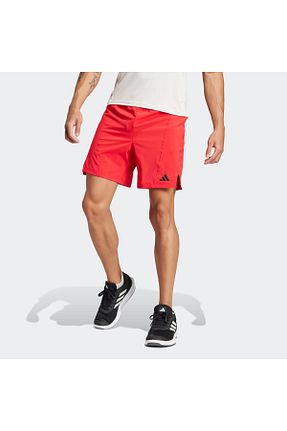 شلوارک و برمودا قرمز مردانه رگولار adidas - کد 892741256