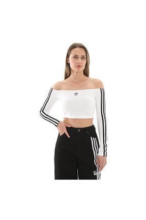 تیشرت سفید زنانه رگولار adidas - کد 922616752