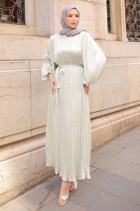 لباس حجاب سبز زنانه رگولار İmajButik - کد 929345640