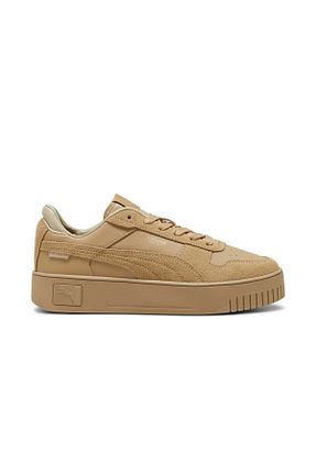 کفش اسنیکر قهوه ای زنانه بند دار Puma - کد 813909028