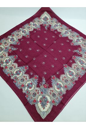 روسری رنگی %100 پنبه Safir Tuhafiye - کد 929350112
