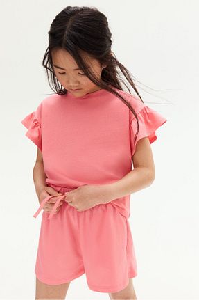 شلوارک و برمودا صورتی بچه گانه رگولار H&M - کد 929580165