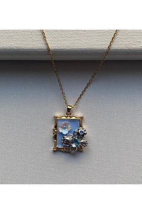 گردنبند استیل ( فولاد ) زرد استیل (فولاد) COLLECTİON - کد 929352943