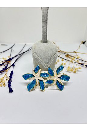 گوشواره جواهر آبی زیرکن ısıkkonya - کد 929361488