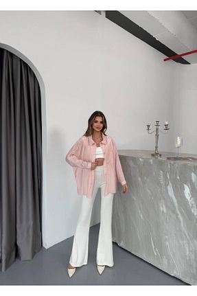 شلوار سفید زنانه بافتنی timagna - کد 900434974