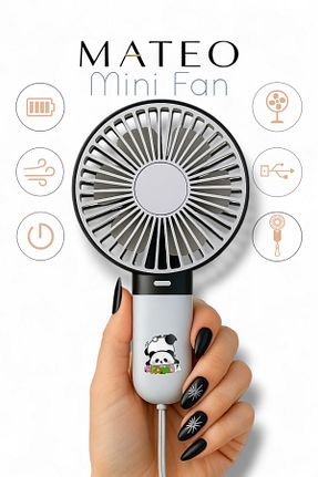 پنکه سفید Mini Fan CARLOTA - کد 929367634