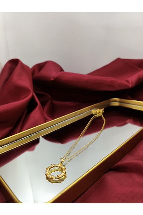 گردنبند استیل ( فولاد ) طلائی زنانه استیل (فولاد) Butik - کد 929376988