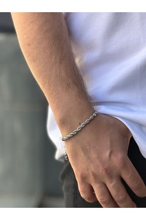 دستبند استیل (فولاد) زنانه استیل (فولاد) Lescho - کد 929403612