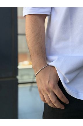 دستبند استیل (فولاد) زنانه استیل (فولاد) Lescho - کد 929403614