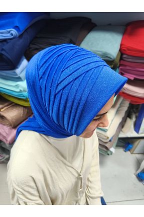 روسری آبی İpek Tivil Gülnur tasarım - کد 929403021