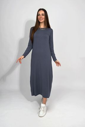لباس طوسی زنانه بافت Betimoda - کد 901573888