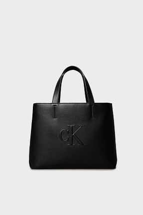 کیف دوشی مشکی زنانه پلی اورتان Calvin Klein - کد 929603822