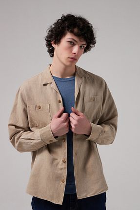 کت بژ مردانه رگولار Tween - کد 358109072