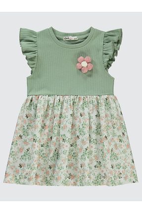 لباس سبز بچه گانه بافتنی Civil Girls - کد 929414525