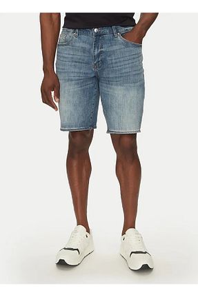 شلوارک و برمودا آبی مردانه جین Armani Exchange - کد 929610802
