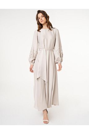 لباس حجاب بژ رگولار Kayra - کد 928548811