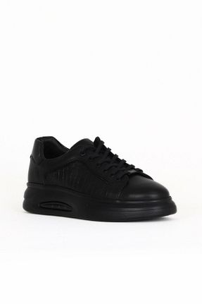 کفش اسنیکر مشکی مردانه بند دار Bueno Shoes - کد 929419103